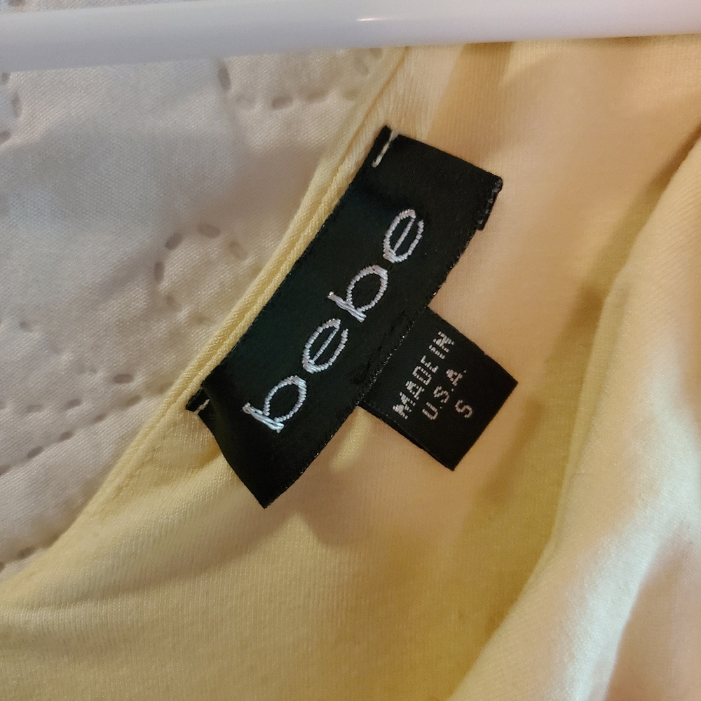 Yellow bebe top - Picture 7 of 7